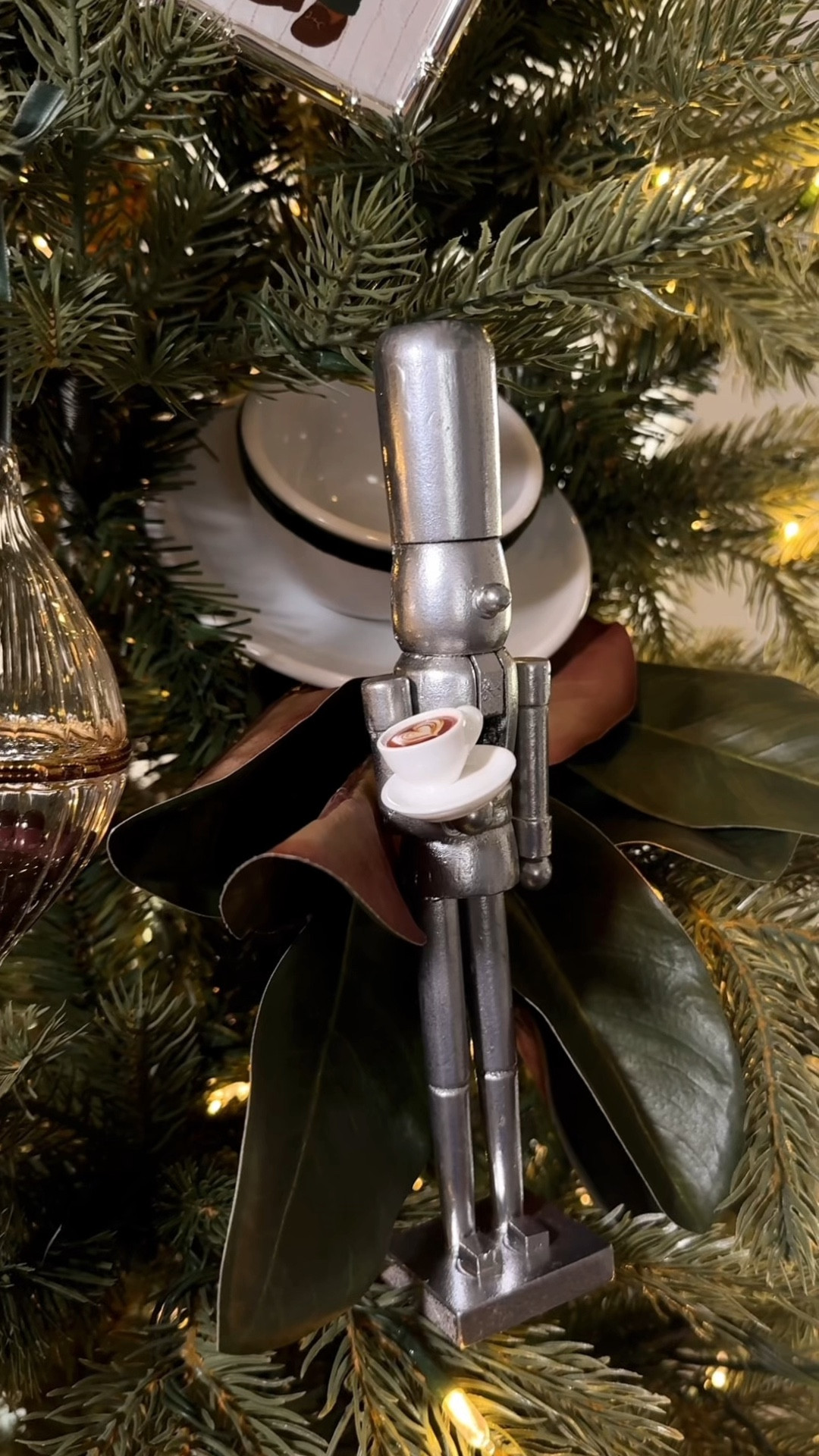 Nutcracker ornament DIY. Espresso martini ornaments  

#LTKSeasonal #LTKHoliday #LTKHome