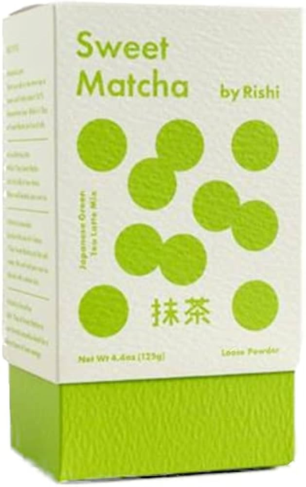 Rishi Tea Sweet Matcha Japanese Green Herbal Tea Powder | Immune System Booster, Naturally Sweet,... | Amazon (US)