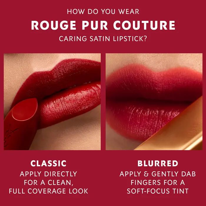 Rouge Pur Couture Caring Satin Lipstick with Ceramides | Nordstrom