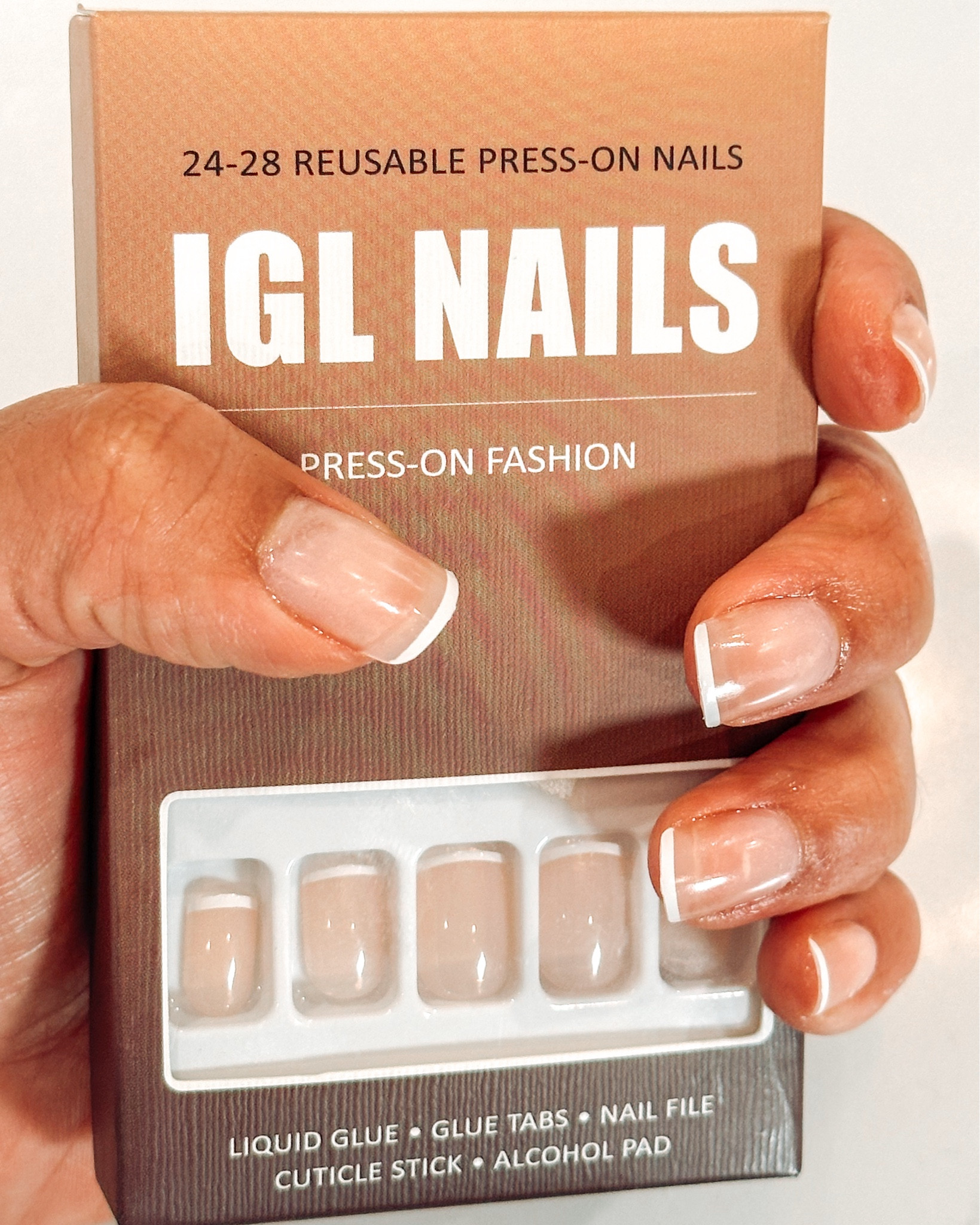 This style is so classic and I love the length of these nails. So functional for running around with my little guy. 

Shop this set now! 

#LTKbeauty