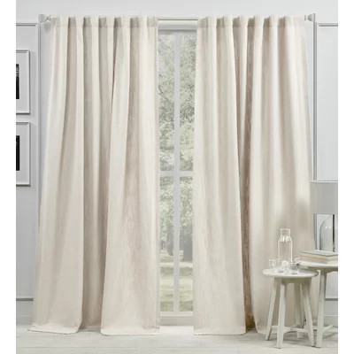 Lauren Ralph Lauren Vienna Light Filtering with Lining Back Tab/Rod Pocket Curtain Panel | Wayfair North America