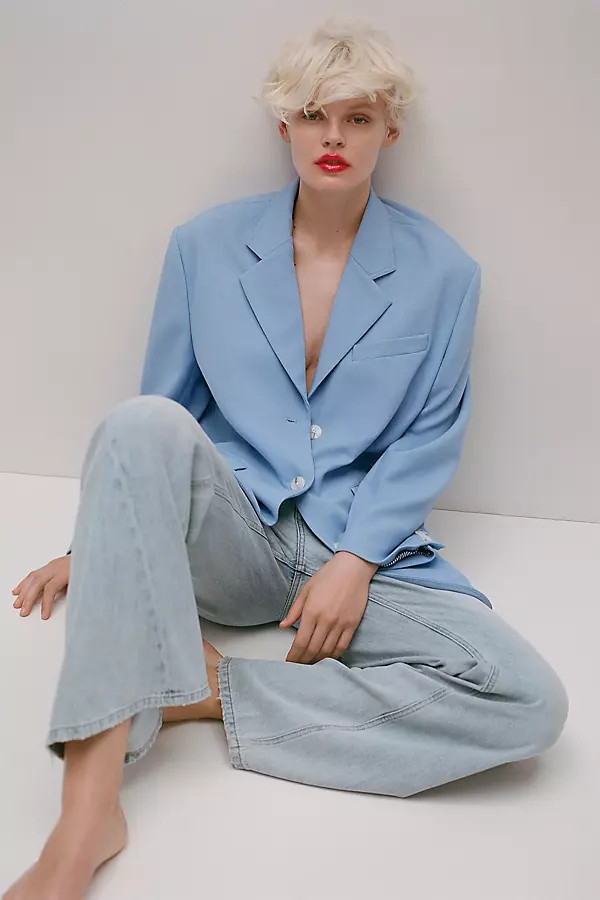 Maeve Oversized Blazer | Anthropologie (US)