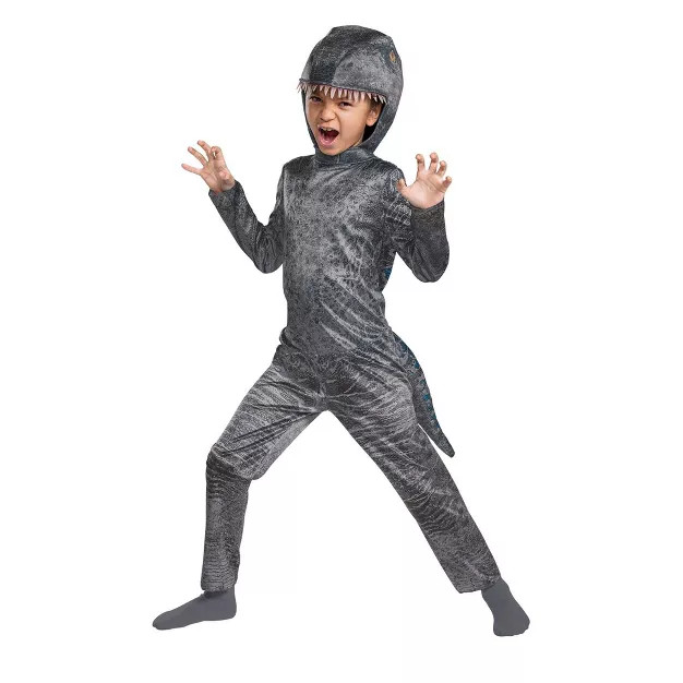 Kids' Jurassic World Blue Halloween Costume Jumpsuit | Target