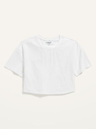 Ultra-Soft Breathe ON Cropped Tee for Girls | Old Navy (US)