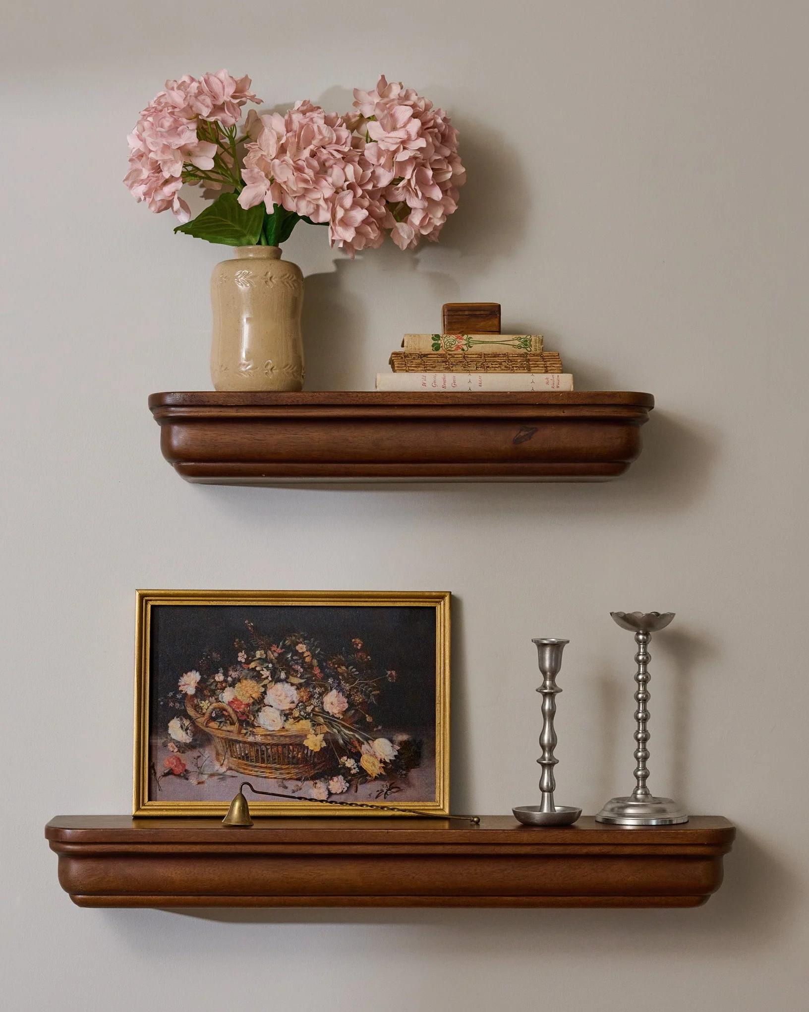 Scarlett Solid Wood Shelf | Magnolia