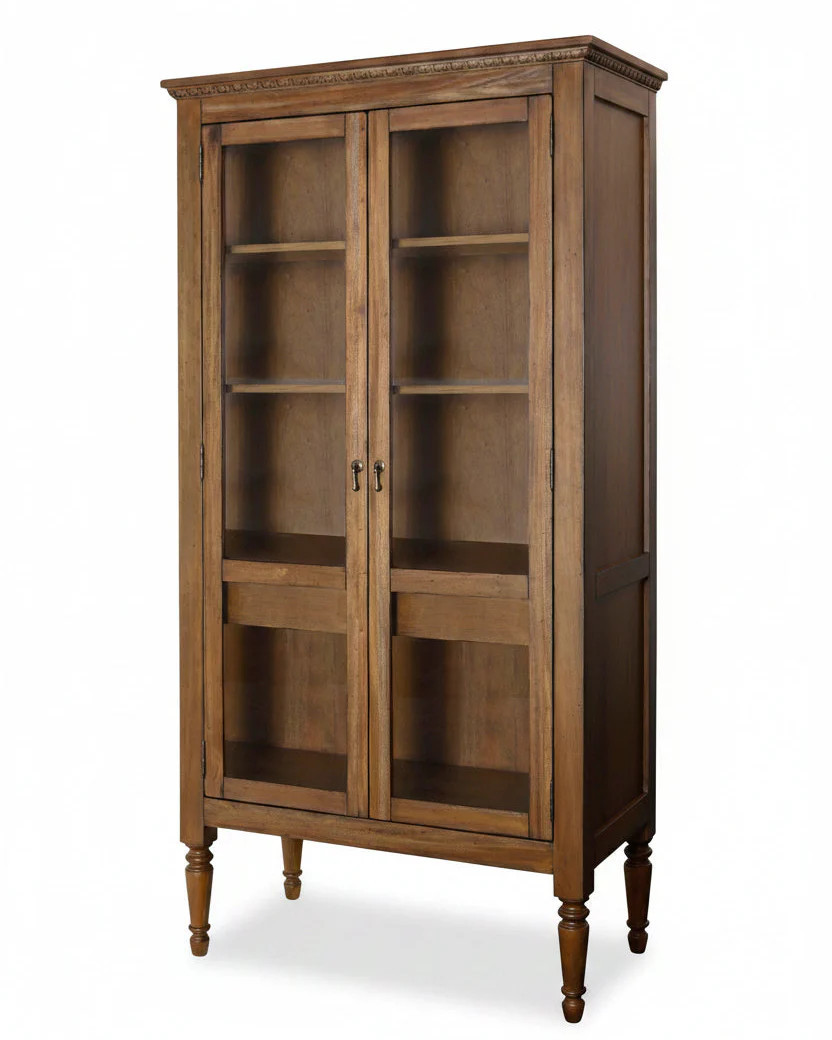Annette Turned Leg Cabinet | Magnolia
