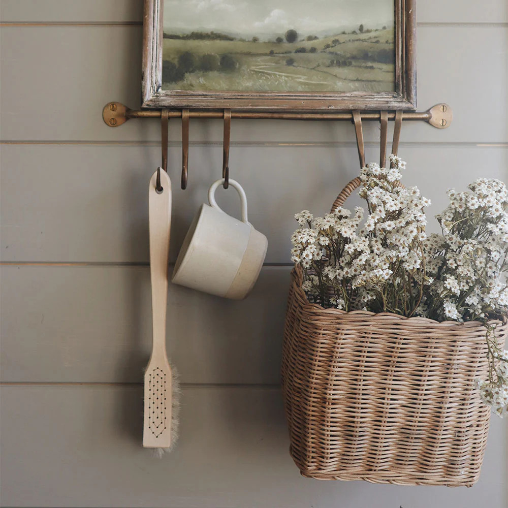 Roscoe Wall Basket | Roan Iris
