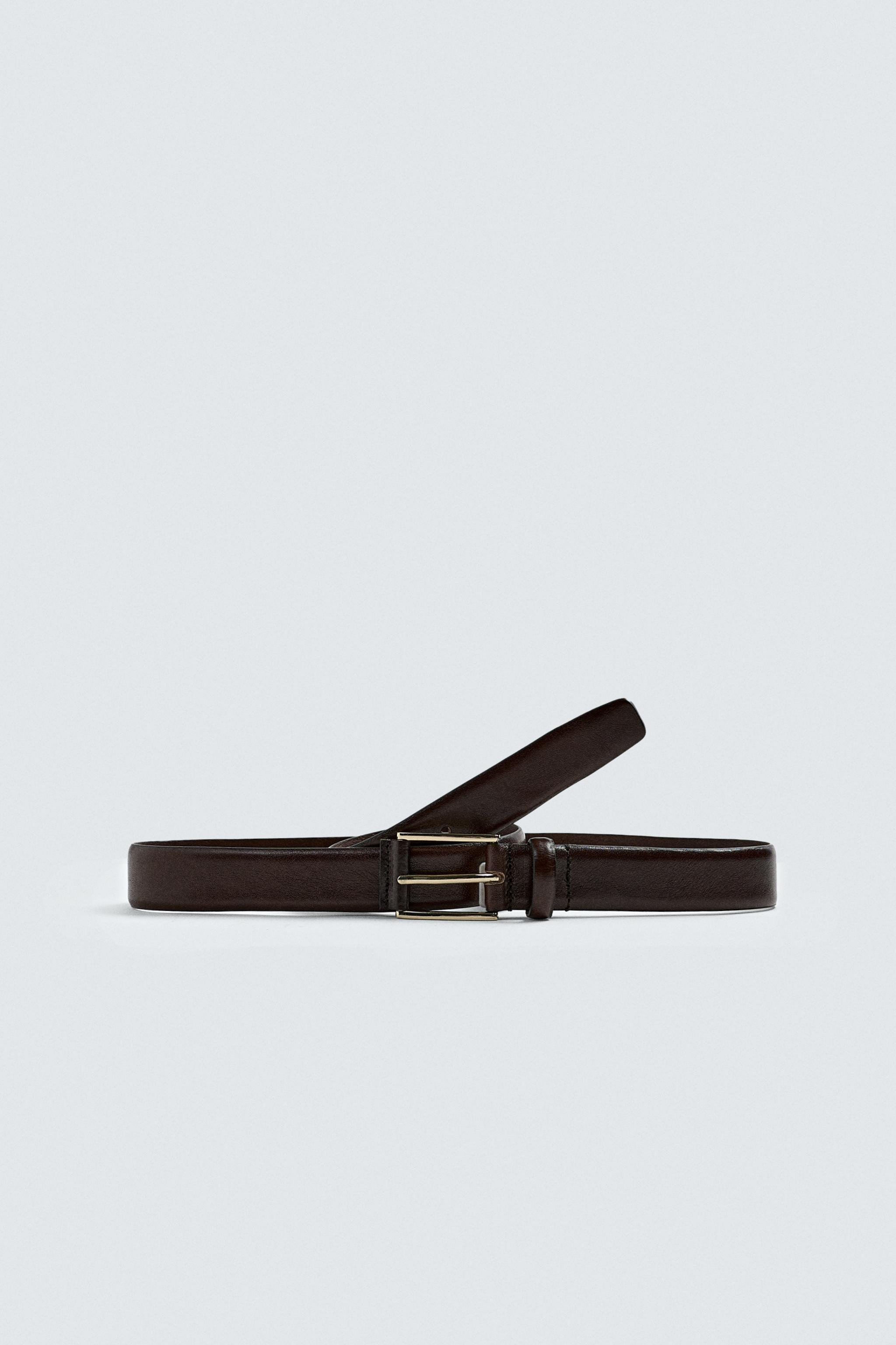 DRESS LEATHER BELT | Zara US