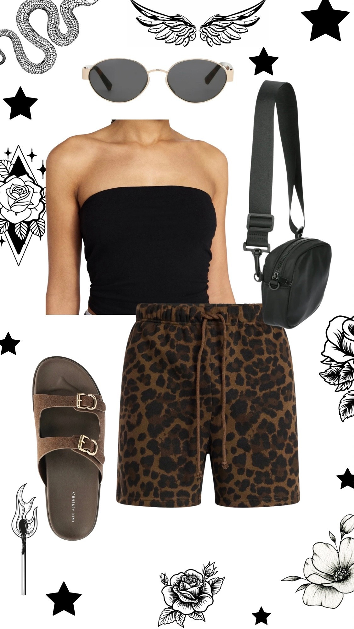 Edgy Walmart ootd 

#LTKootd #LTKgrwm #LTKMidsize