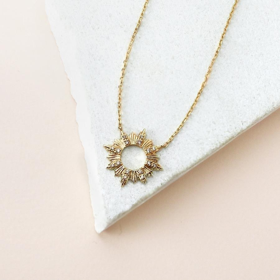 Sunseeker Gold Necklace | Wanderlust + Co
