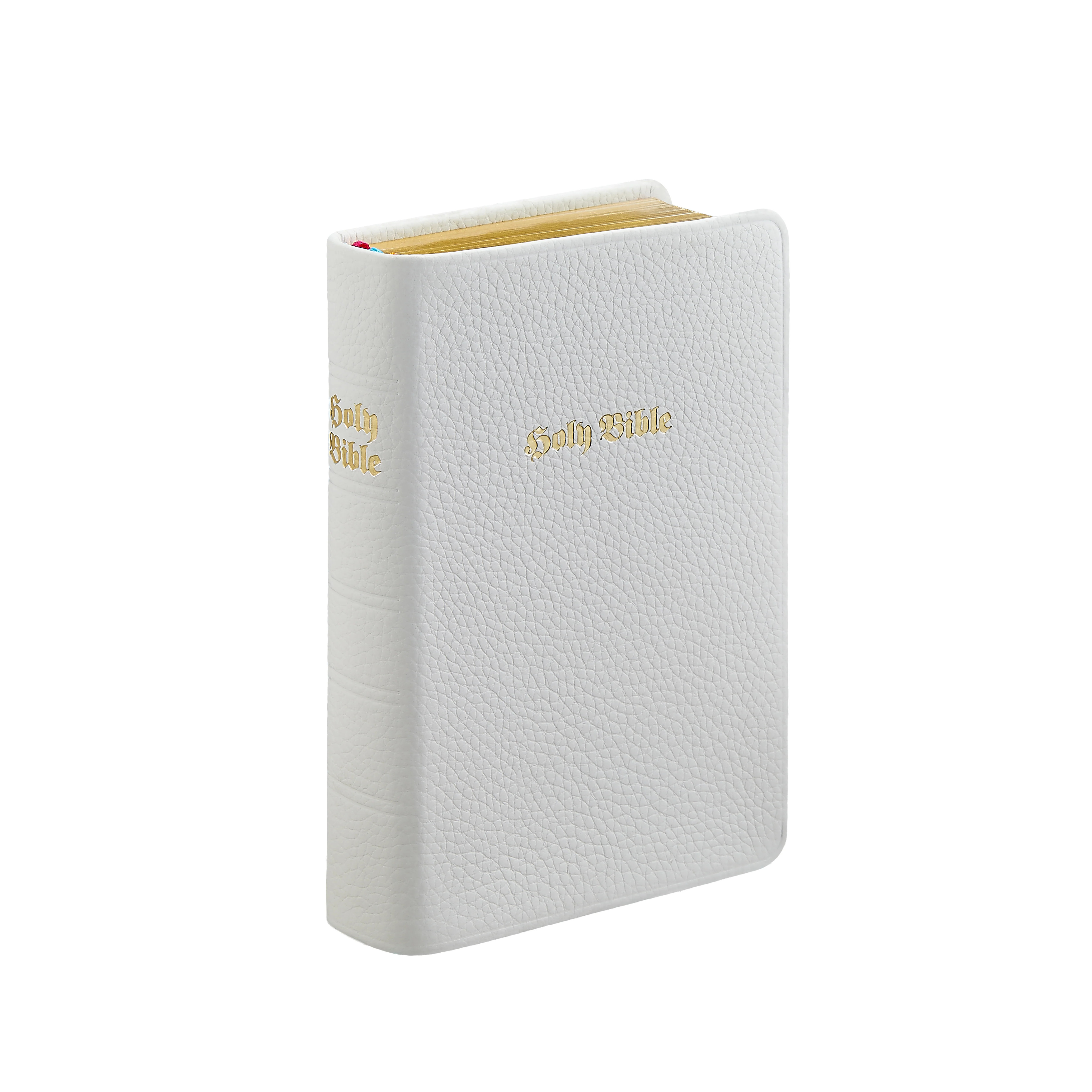 Graphic Image Scrabble Dictionary White Pebble Grain Leather | GiGi New York / Graphic Image