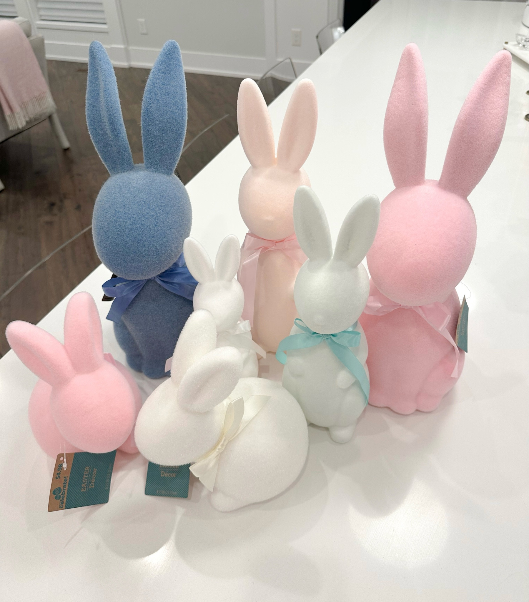 Give me all the flocked bunnies.  

#LTKHome #LTKSeasonal