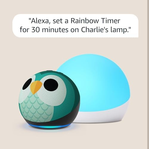 Echo Dot (5th Gen) Kids Owl with Echo Glow | Amazon (US)