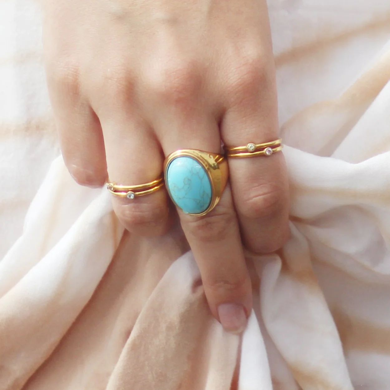 Venti Ring - Turquoise | Victoria Emerson
