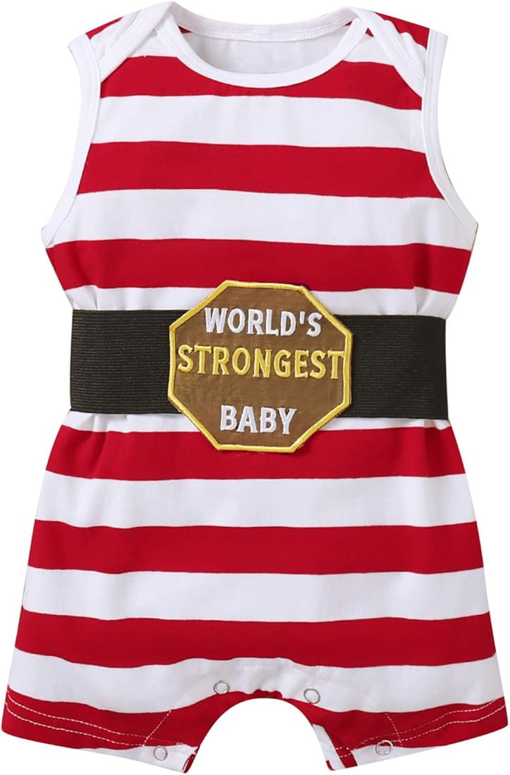 Singcoco Newborn Boy Halloween Costume Outfit Baby Photo Props Costume Boxer Clothes | Amazon (US)