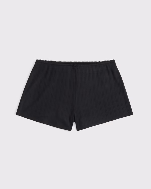 Pointelle Sleep Short | Abercrombie & Fitch (US)