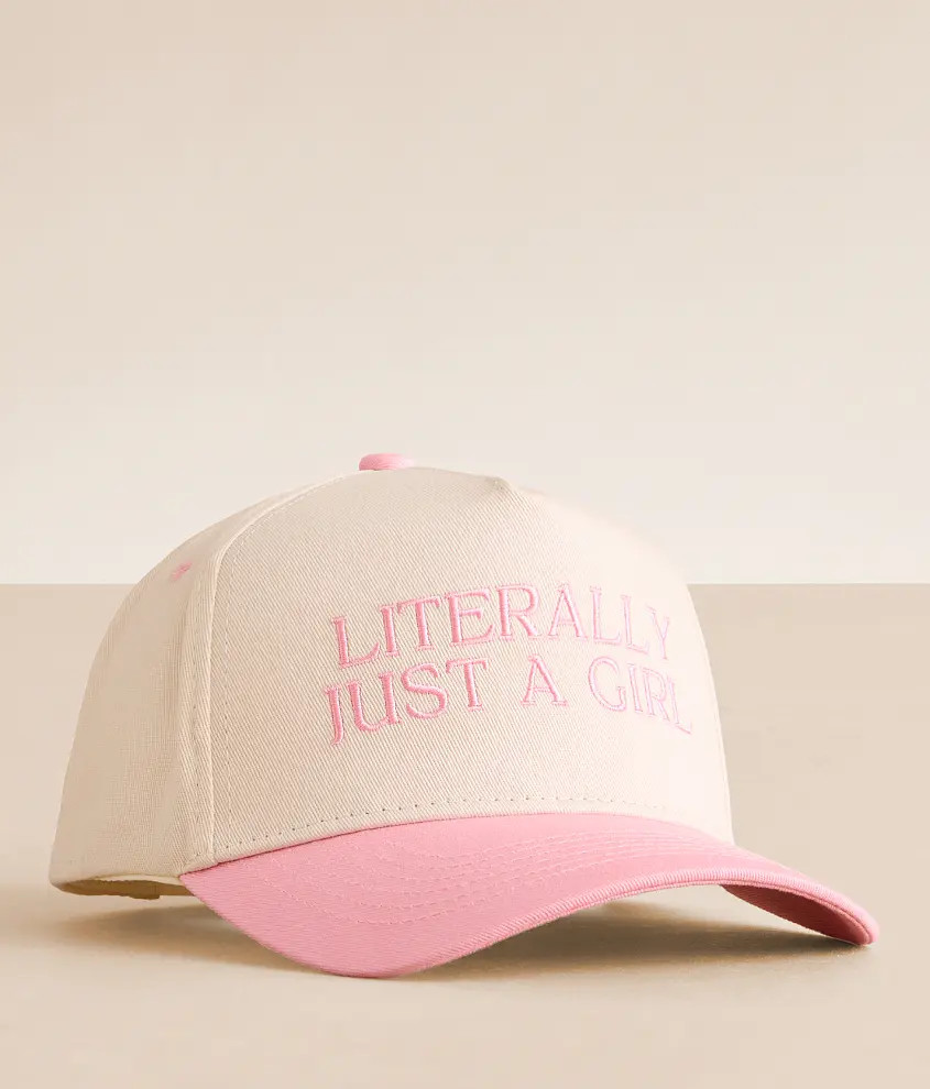 Literally Just A Girl Baseball Hat | Buckle