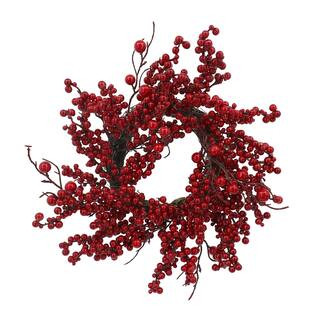 13" Mini Red Berry Wreath by Ashland® | Michaels | Michaels Stores