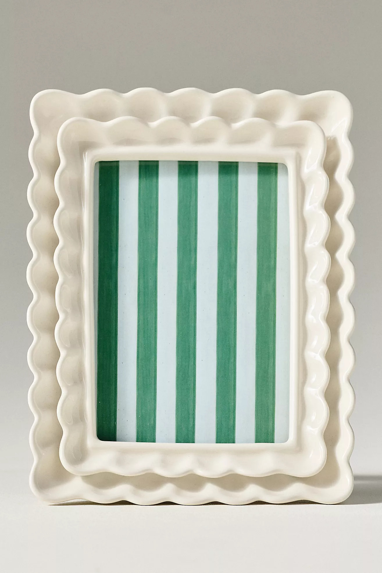Philippa Scalloped Picture Frame | Anthropologie (US)