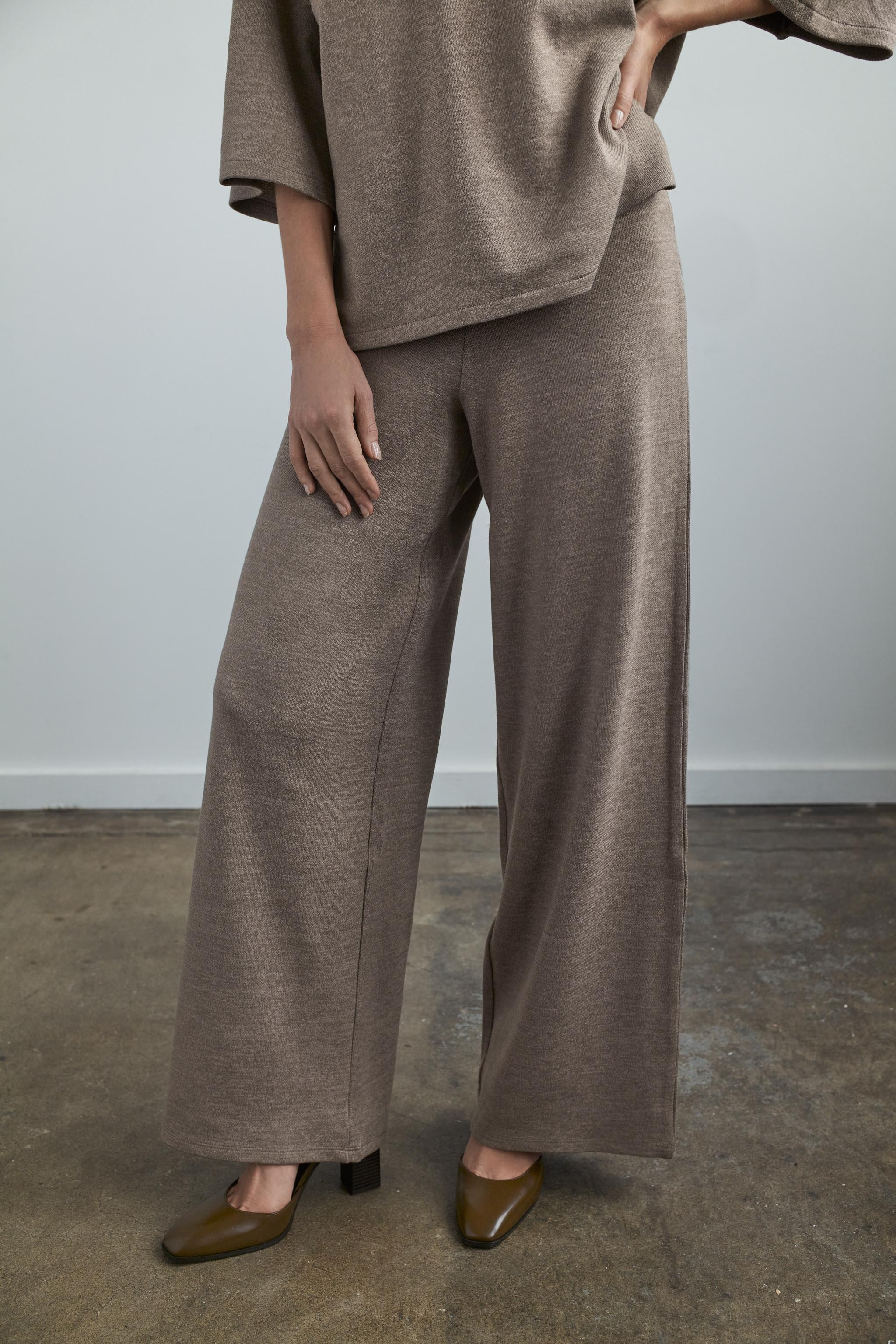 BASIC PIQUÉ PANTS | Zara US