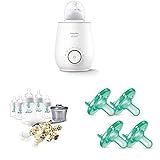 Philips Avent Infant Feeding Bundle with Anti-Colic Baby Bottle with AirFree Vent Newborn Gift Set + | Amazon (US)