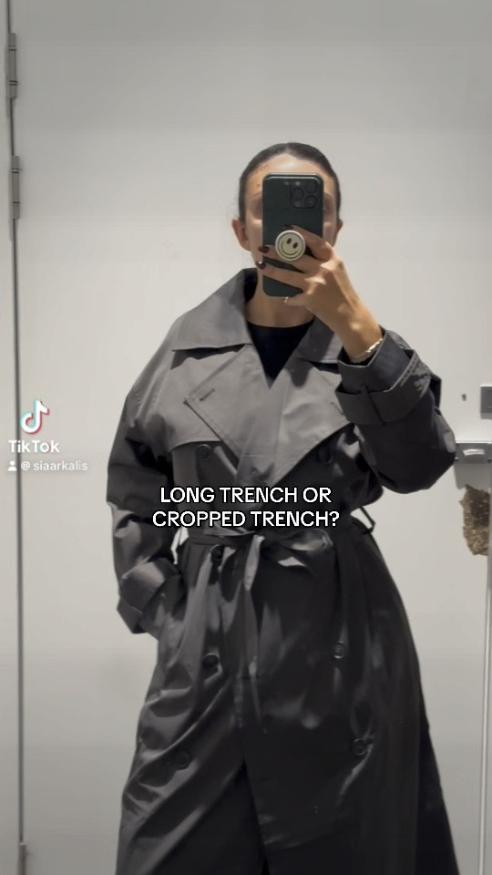 Long or cropped trench????

#LTKaustralia #LTKVideo #LTKfindsunder100