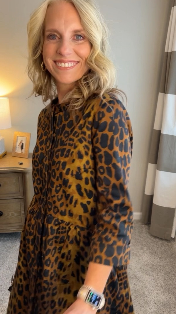 These are all such good pieces to have in your closet. 
-The black and white shirts are good 3 seasons and such cute styles.
The leopard dress is perfection. Wear year round.  
-The red dress can be year round, just add boots and a great coat for winter.
-The sweater dress is the softest one I’ve ever had.
-The scalloped vest is just adorable. Functional velvet ties on the side, and you can wear it so many ways. I think it would darling with a long denim skirt. 

#LTKOver40 #LTKStyleTip #LTKWorkwear