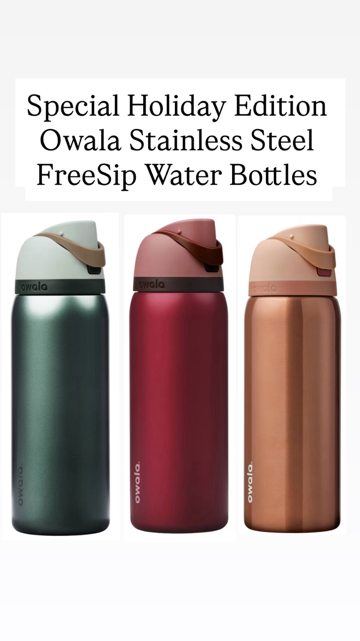 Special holiday owalas 

#LTKHoliday