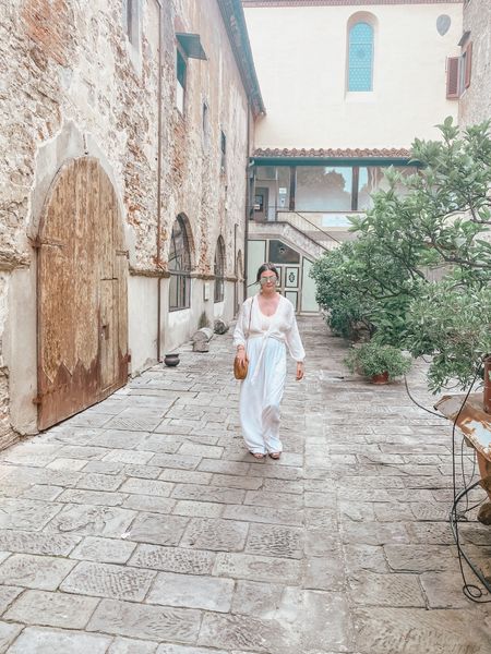 My breezy all white outfit that was perfect for touring the streets of Italy. Some of it was thrifted so I’ve linked similar pieces!

#LTKSeasonal #LTKeurope #LTKstyletip