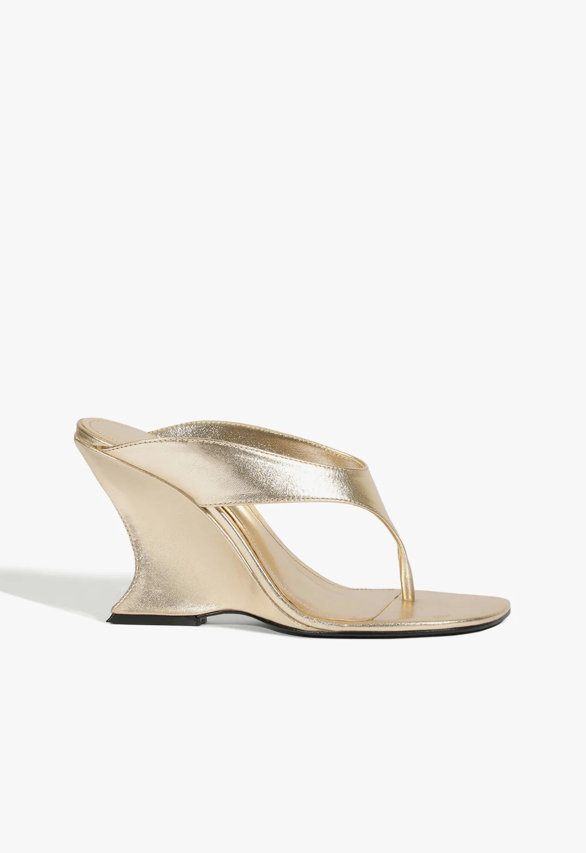 Maya Gold High Wedge Sandal | Schutz (US)