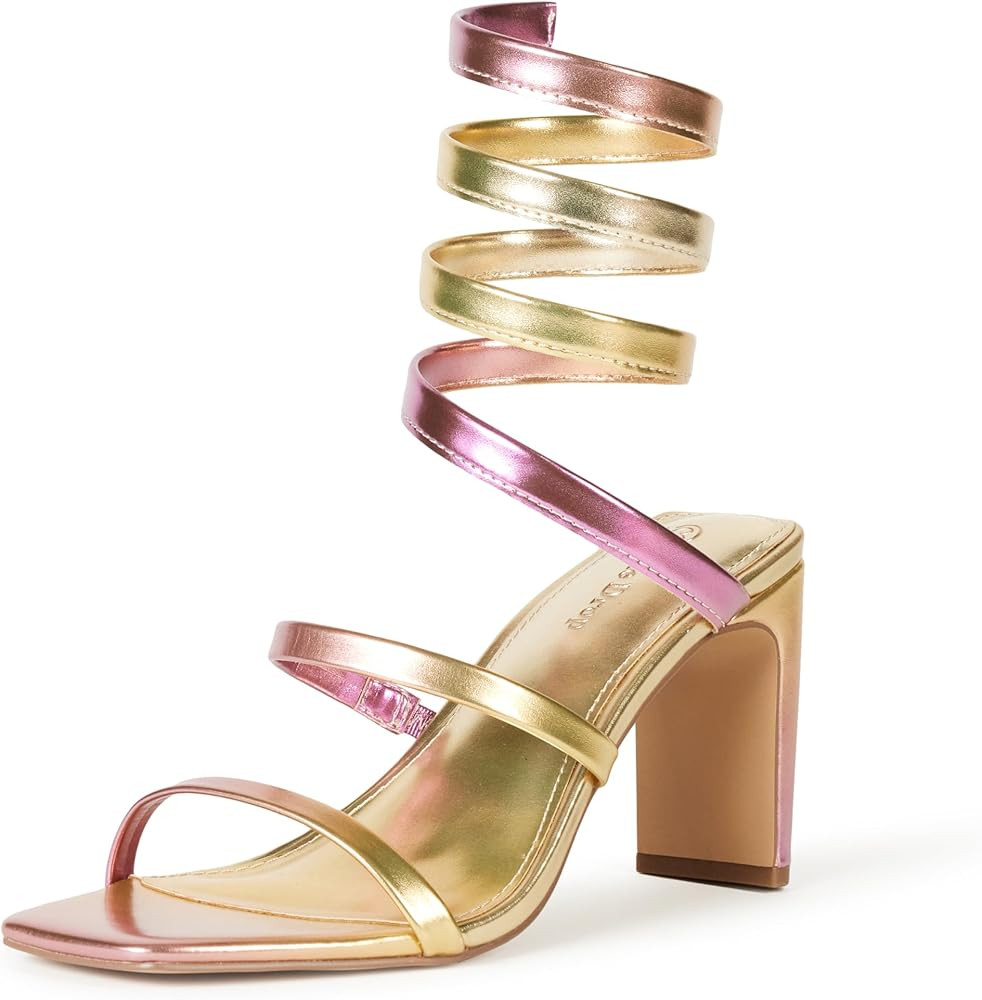 The Drop Women's Aimee Spiral Heeled Sandal | Amazon (US)