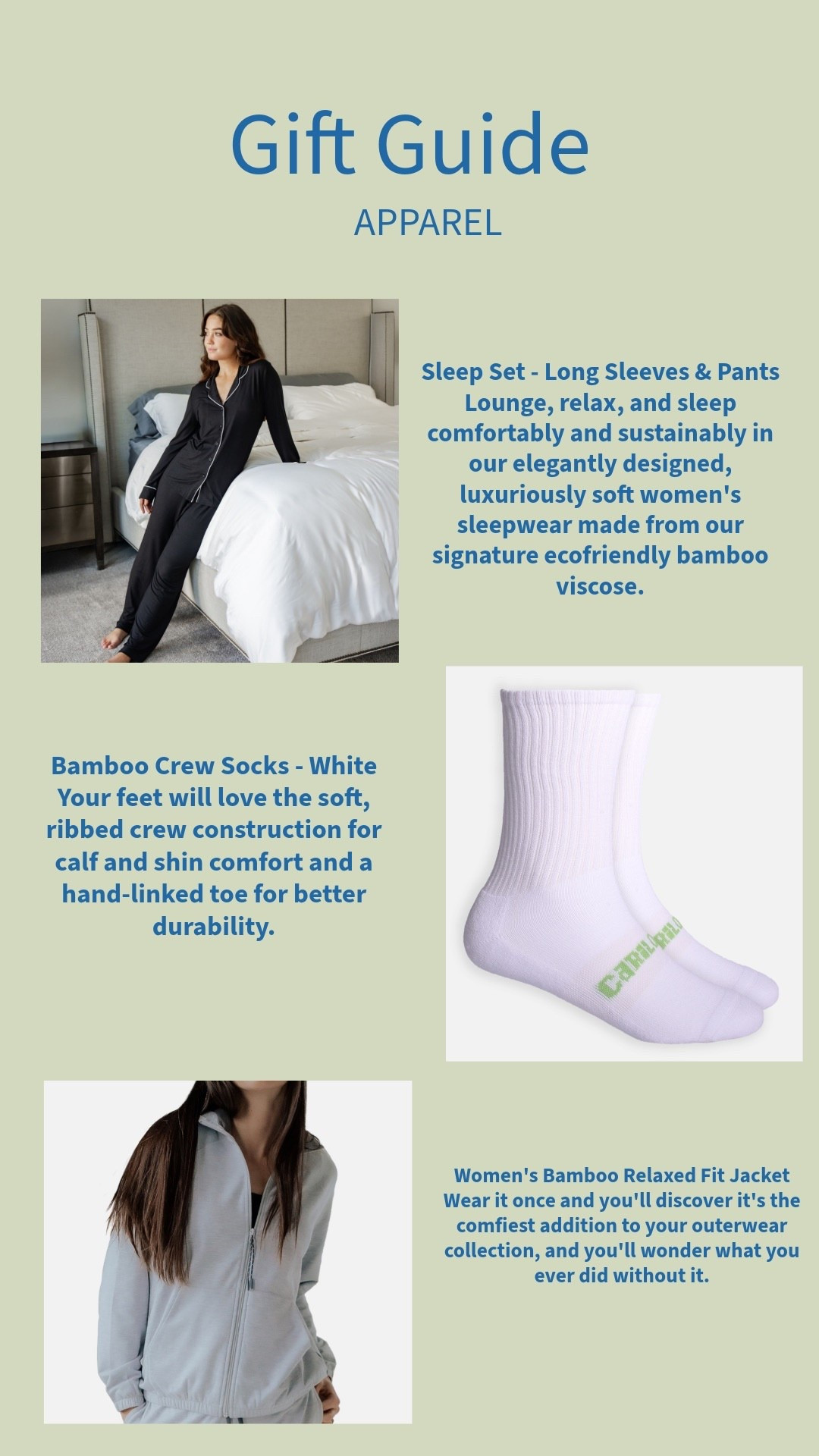 Sharing my Cariloha Cozy Gift Guide — featuring my top picks for luxe, sustainable comfort this holiday season.

Cariloha’s bamboo pieces are truly next-level soft, eco-friendly, and perfect for gifting (or keeping for yourself). Their Black Friday event runs Nov 26–30, and you can use my code MCKENNA40 for 40% off during the campaign.

Here are the items featured in today’s collage:

🛏️ Apparel Picks — Soft, Cozy, Sustainable

• Sleep Set – Long Sleeves & Pants
Luxuriously soft women’s sleepwear made from Cariloha’s signature eco-friendly bamboo viscose. Designed for lounging, relaxing, and the softest sleep ever.

• Bamboo Crew Socks – White
Soft ribbed construction for calf + shin comfort and a hand-linked toe for durability. Perfect stocking-stuffer cozy.

• Women’s Bamboo Relaxed Fit Jacket
The comfiest addition to your outerwear collection — ultra-soft, breathable, and that piece you end up reaching for daily.

✨ Everything shown is linked in my LTK. Shop the collage + more Cariloha favorites there!

@cariloha
#livecariloha
#gifted

#LTKHome #LTKGiftGuide