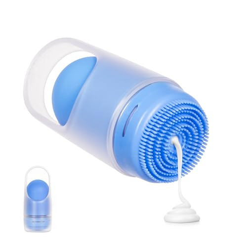 Ubbi Sunsqueeze Sunscreen Applicator, Refillable Roll On, Soft Silicone Bristles for Babies and Toddlers, Easy to Clean, TSA-Approved, Holds 3.38 Fluid Oz, Spring Break Essential, Blue | Amazon (US)
