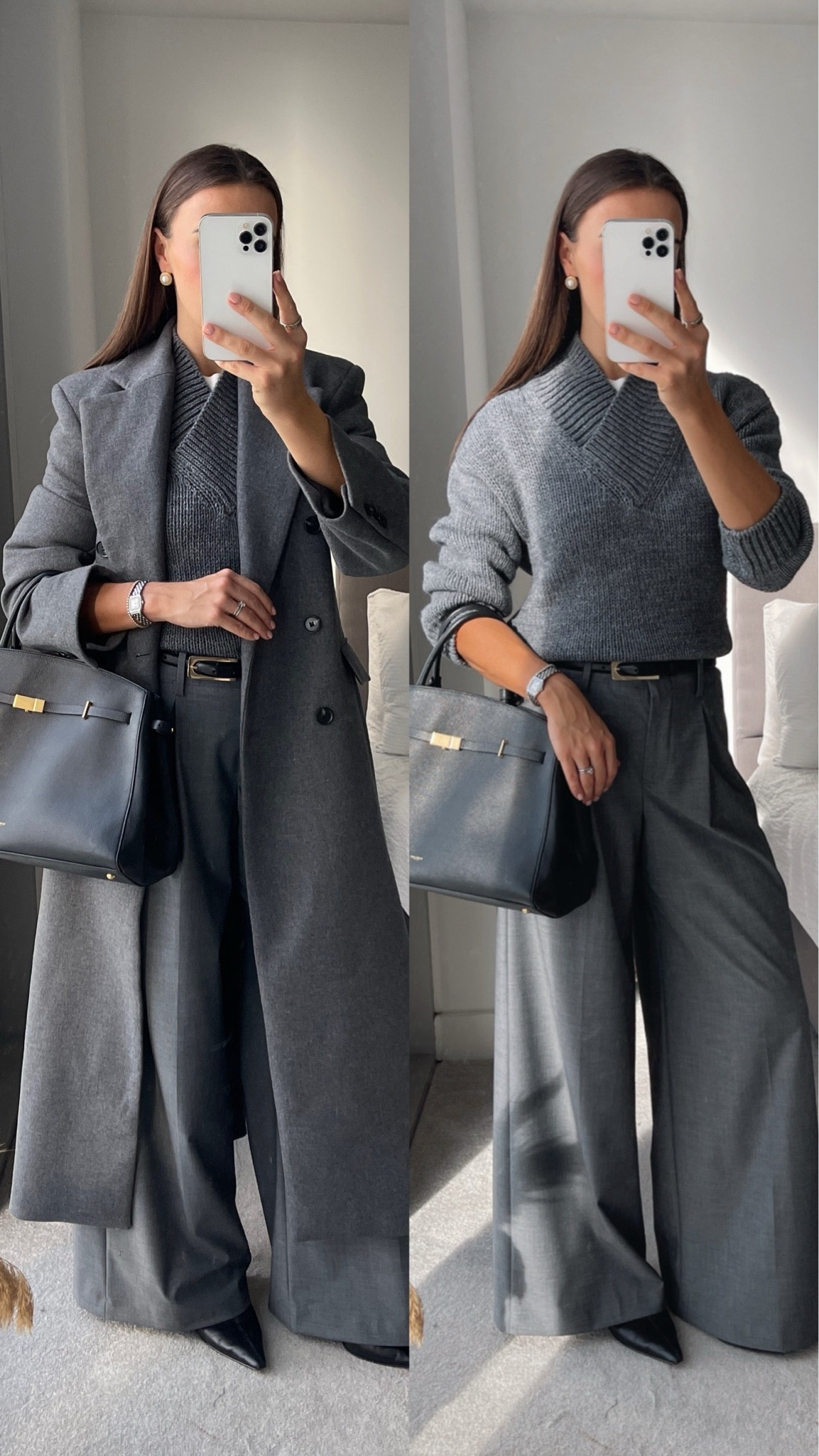 These Zara workwear trousers are sooo good! Simple but chic 🖤
