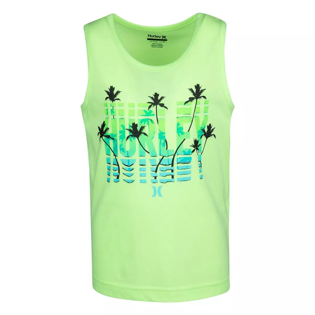 Boys 4-7 Hurley Palm Trees Logo Graphic Muscle Tank Top | Kohl's