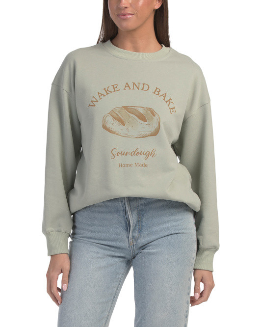 Sourdough Crew Neck Sweatshirt | TJ Maxx