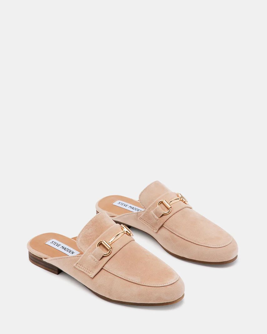 Kandi Camel Suede Loafers | Camel Designer Loafers for Women | Steve Madden (US)