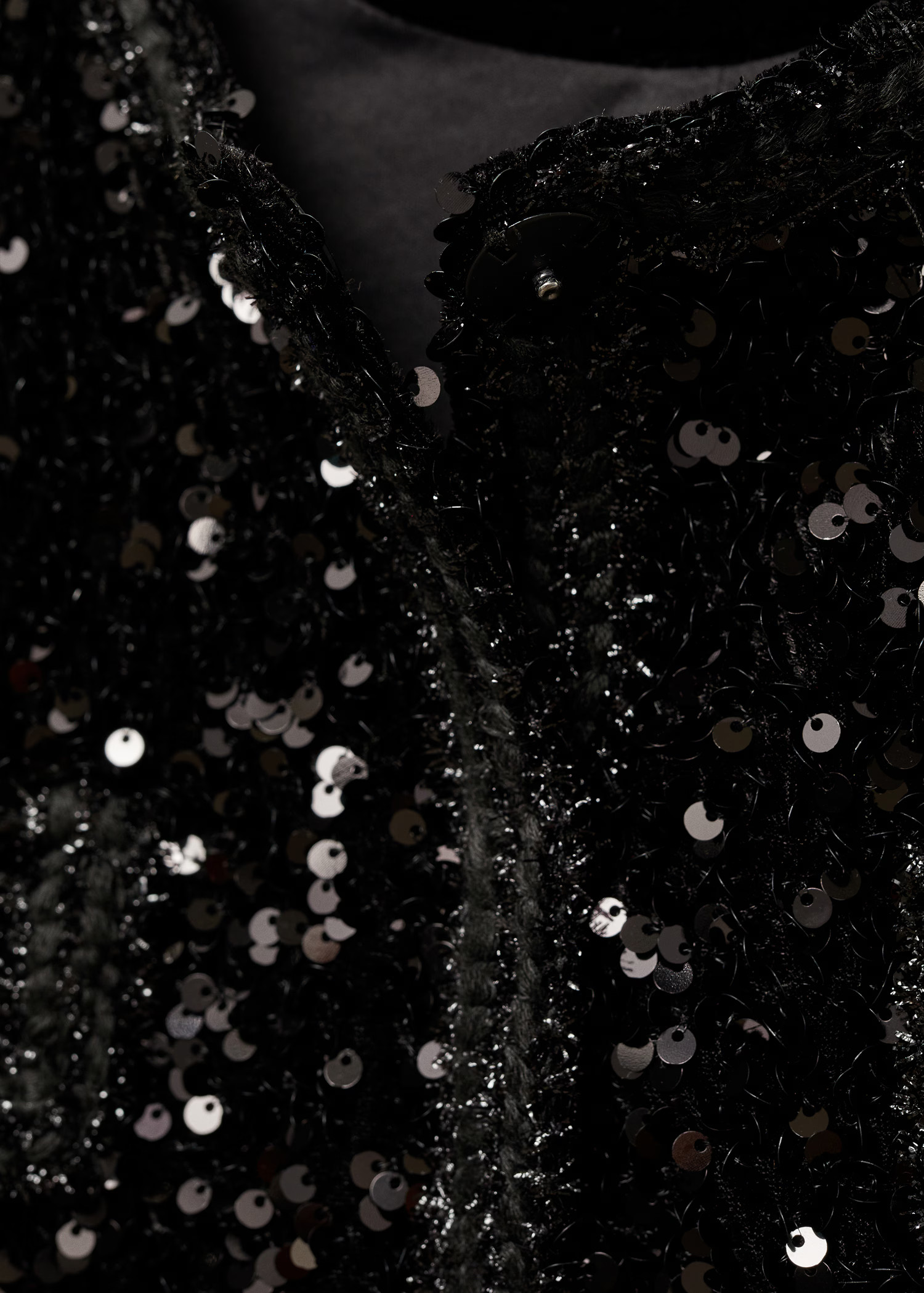 Sequin jacket with pockets - Women | MANGO United Kingdom | MANGO (UK)