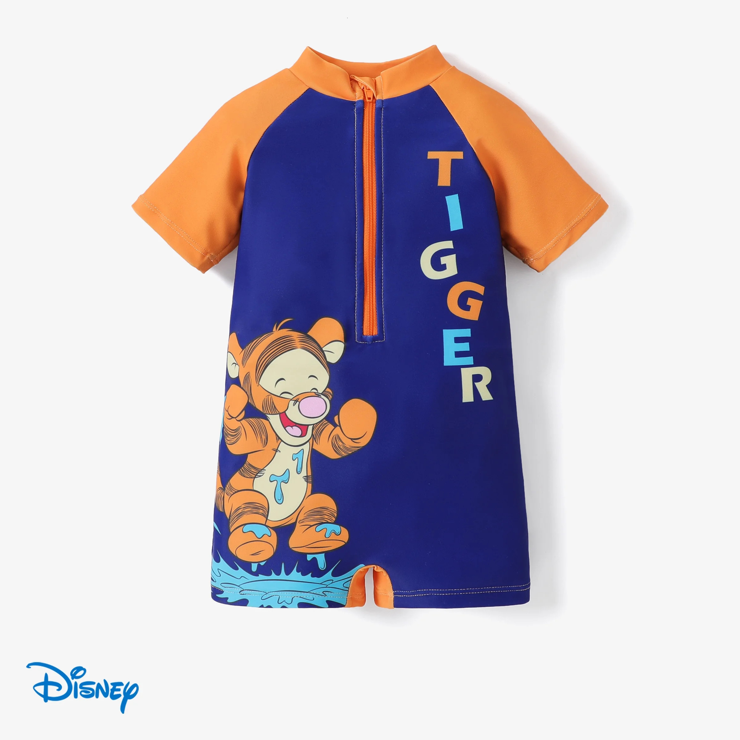 Disney Winnie the Pooh Baby Boys Girls Swimsuits Zipper Rash Guard One Piece Bathing Suit Sizes 1... | Walmart (US)