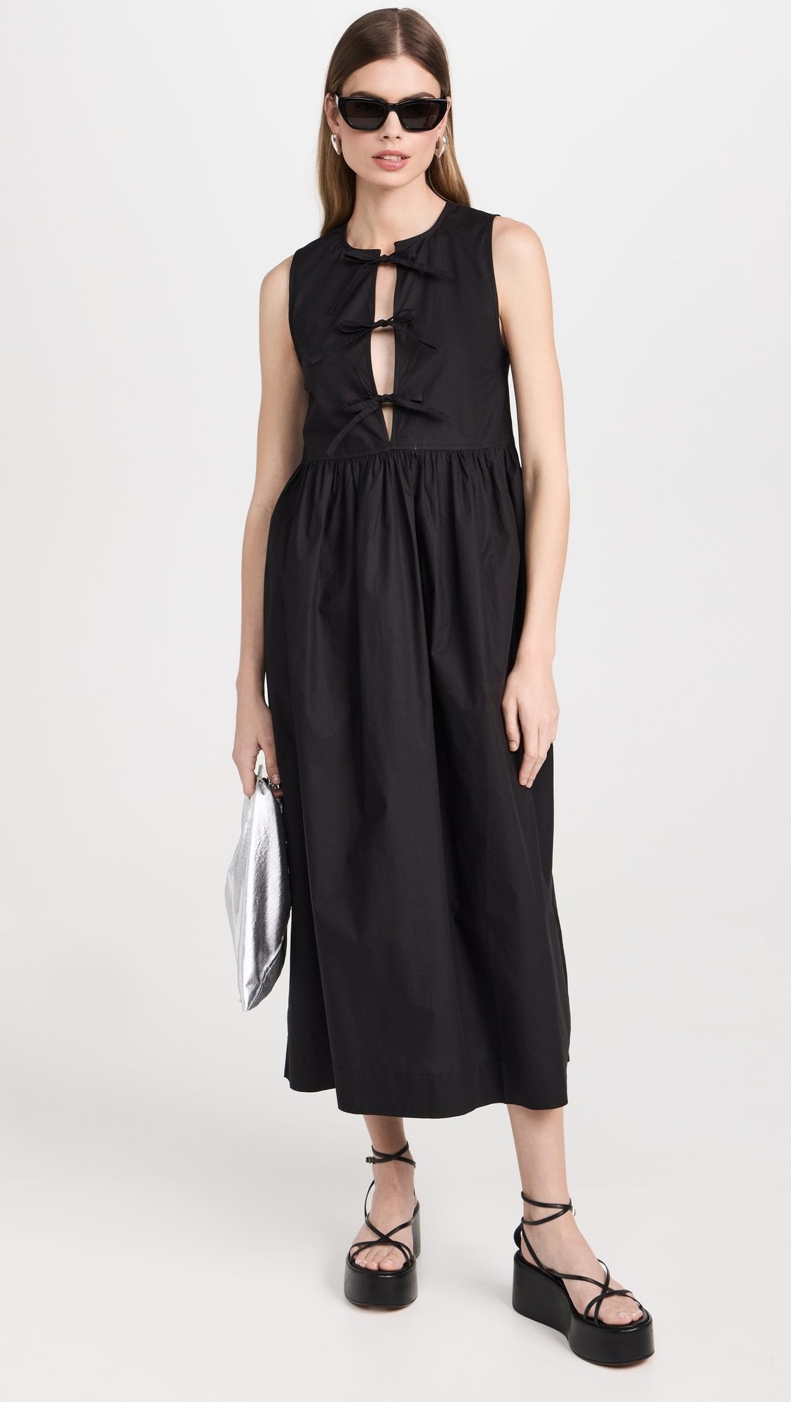 Cotton Poplin Midi Dress | Shopbop