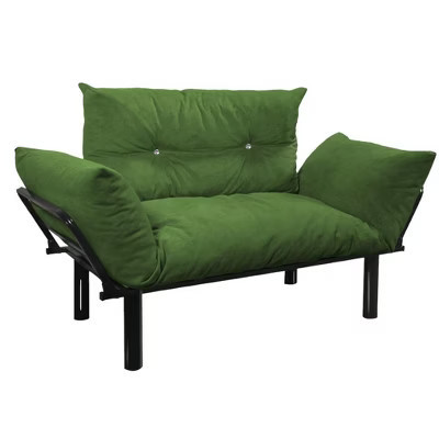 Maliang 49" Loveseat Sofa Suit for Small Space, Green | Target