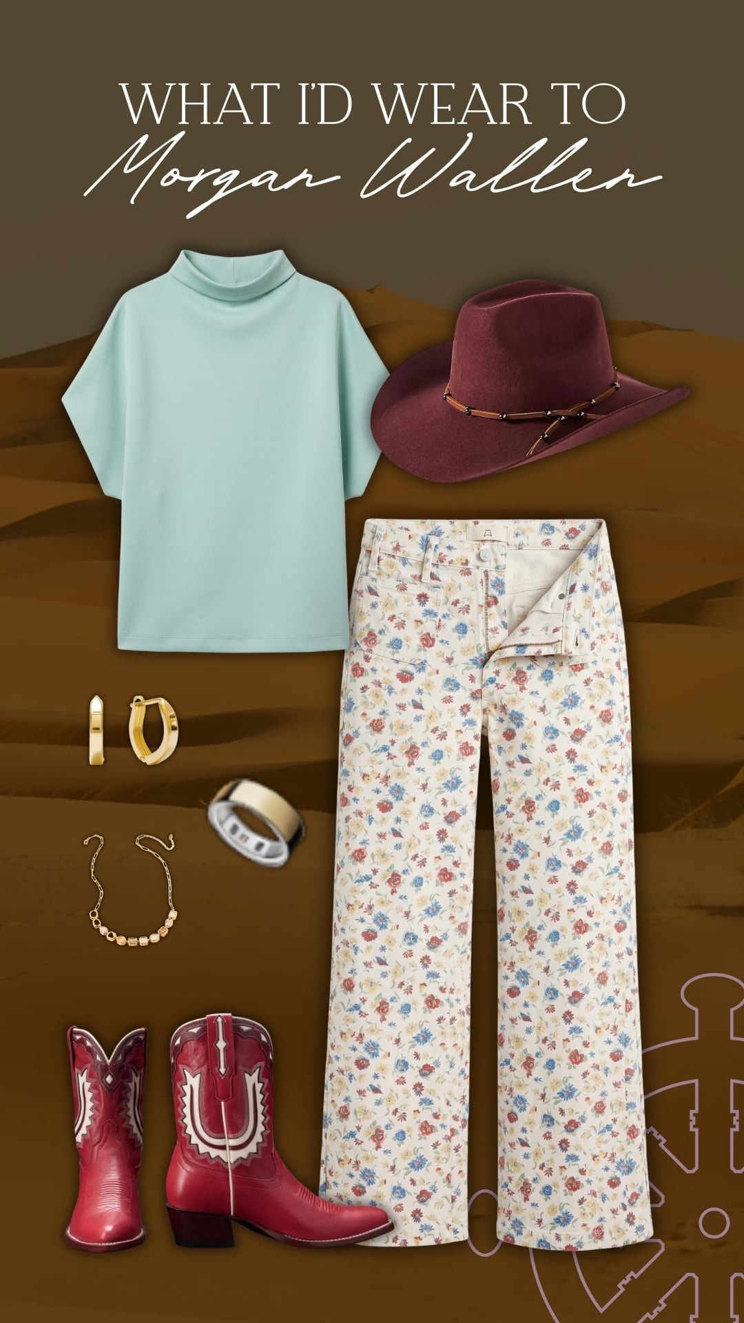 What I’d wear to Morgan Wallen 🤠

This is the kind of outfit that feels fun, effortless, and perfect for a country concert. A mix of classic pieces with a little edge that makes the whole look feel styled without trying too hard. Sharing everything I’d wear below for easy shopping.

#concertoutfit #morganwallen #countryconcert #westernstyle #denimoutfit #ltkcreator #ltkit #ltkfashion #LTKootd