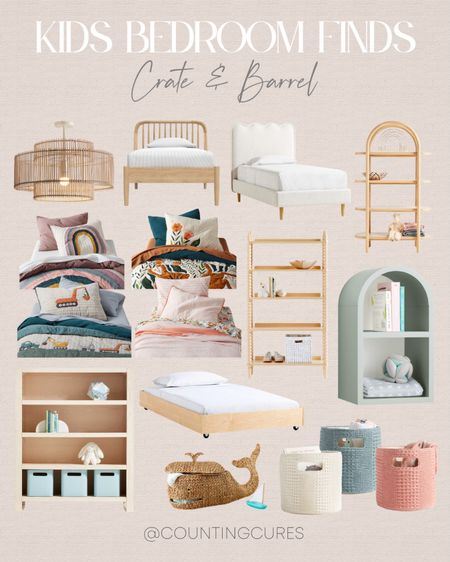 Elevate your little one's space with these neutral furniture and decor pieces from Crate & Barrel! A little bit of color might set playful decor accents to the room!
#toddlerfinds #homeorganization #springrefresh #homeessentials

#LTKSeasonal #LTKstyletip #LTKhome