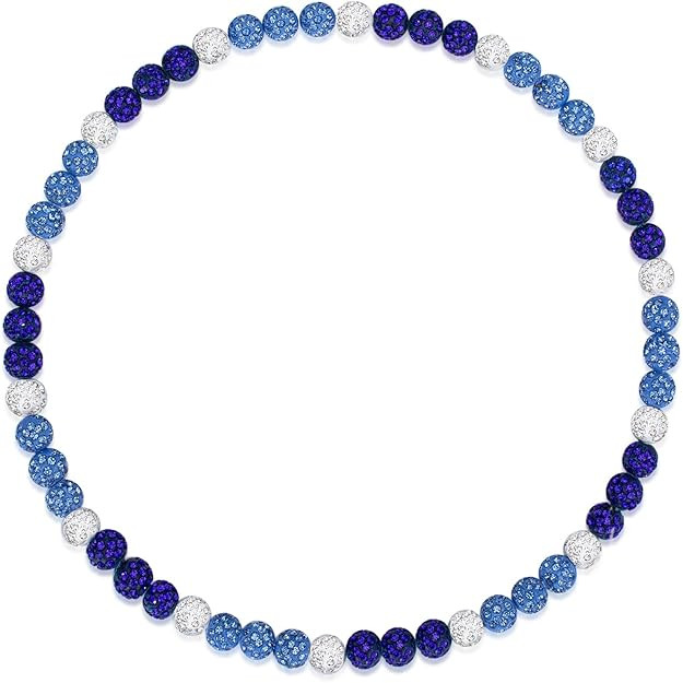 Baseball Necklace for Boys 18in Bling Ice Collection Baseball Chain Rhinestone Baseball Dirp Acce... | Amazon (US)