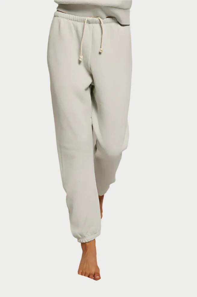 Stevie Sweatpant Chalk / L | WEST2WESTPORT