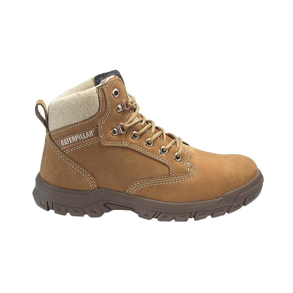 CAT Footwear Women's Hiker Work Boots - Steel Toe - Sundance Size 9(W) | The Home Depot