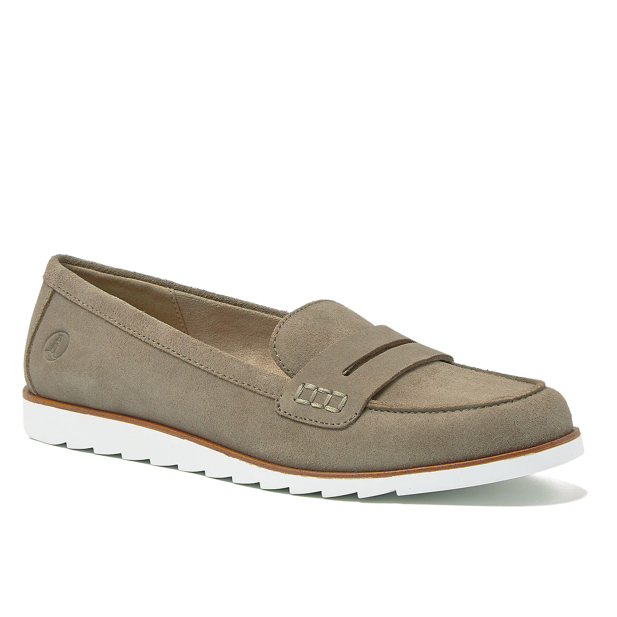 Women's Comfort Lug Sole Suede Loafers | Lands' End (US)