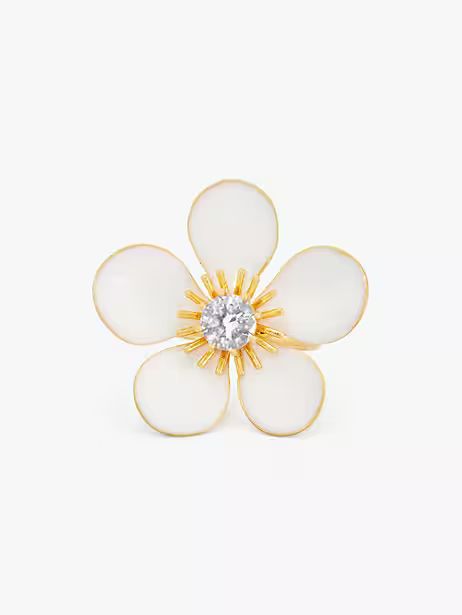 garden party enamel flower ring | Kate Spade (US)