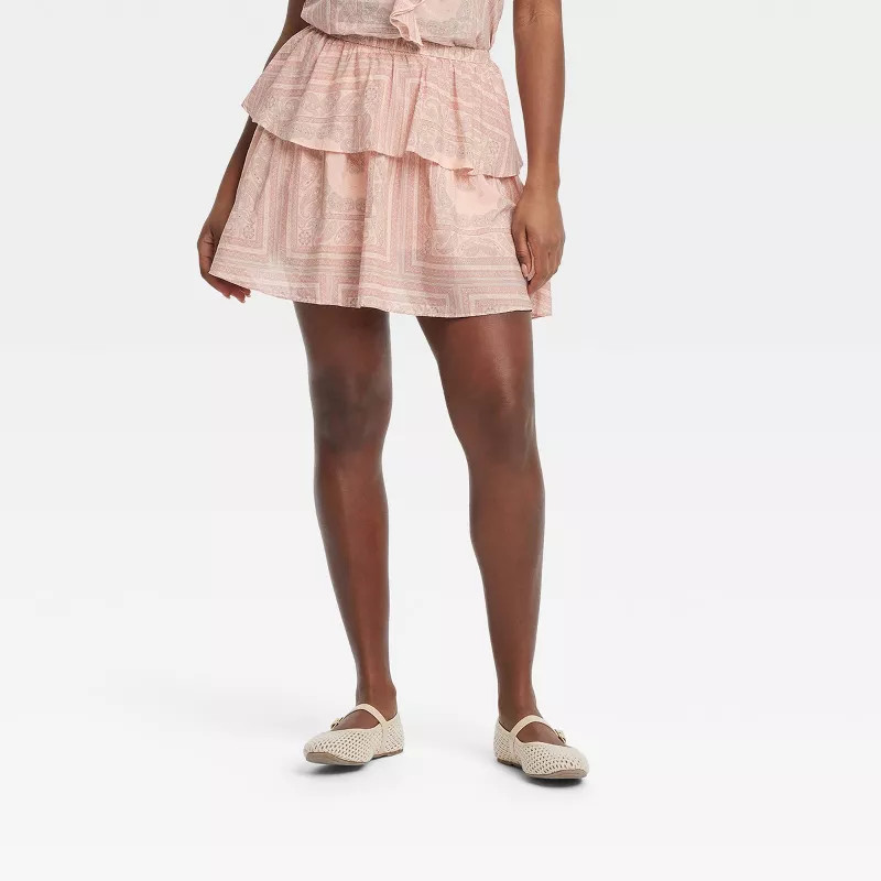 Women's Mini Ruffle Skirt - Universal Thread™ | Target