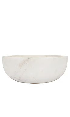 HAWKINS NEW YORK Simple Marble Large Bowl in White from Revolve.com | Revolve Clothing (Global)